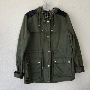 Topshop Utility Jacket w/ Hood